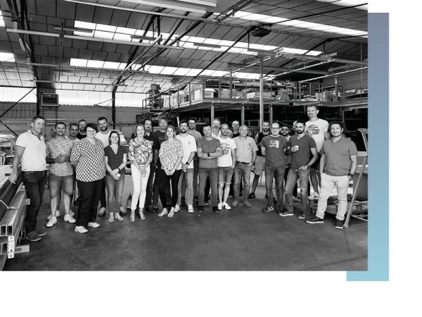 Les collaborateurs du groupe OCA-CBS-TM